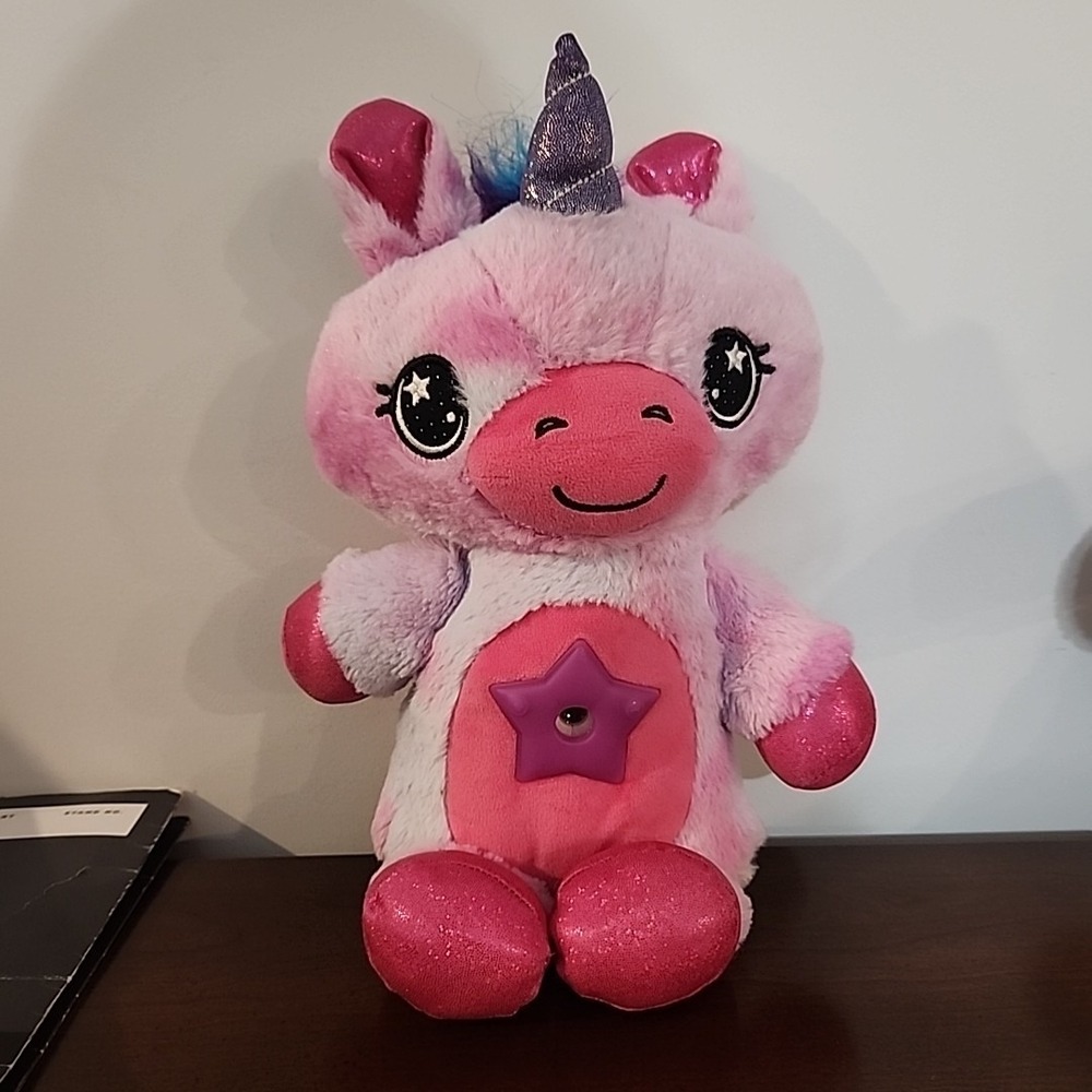 Onte SBPU-MC4 Star Belly Dream Lites Stuffed Unicorn - Pink And Purple